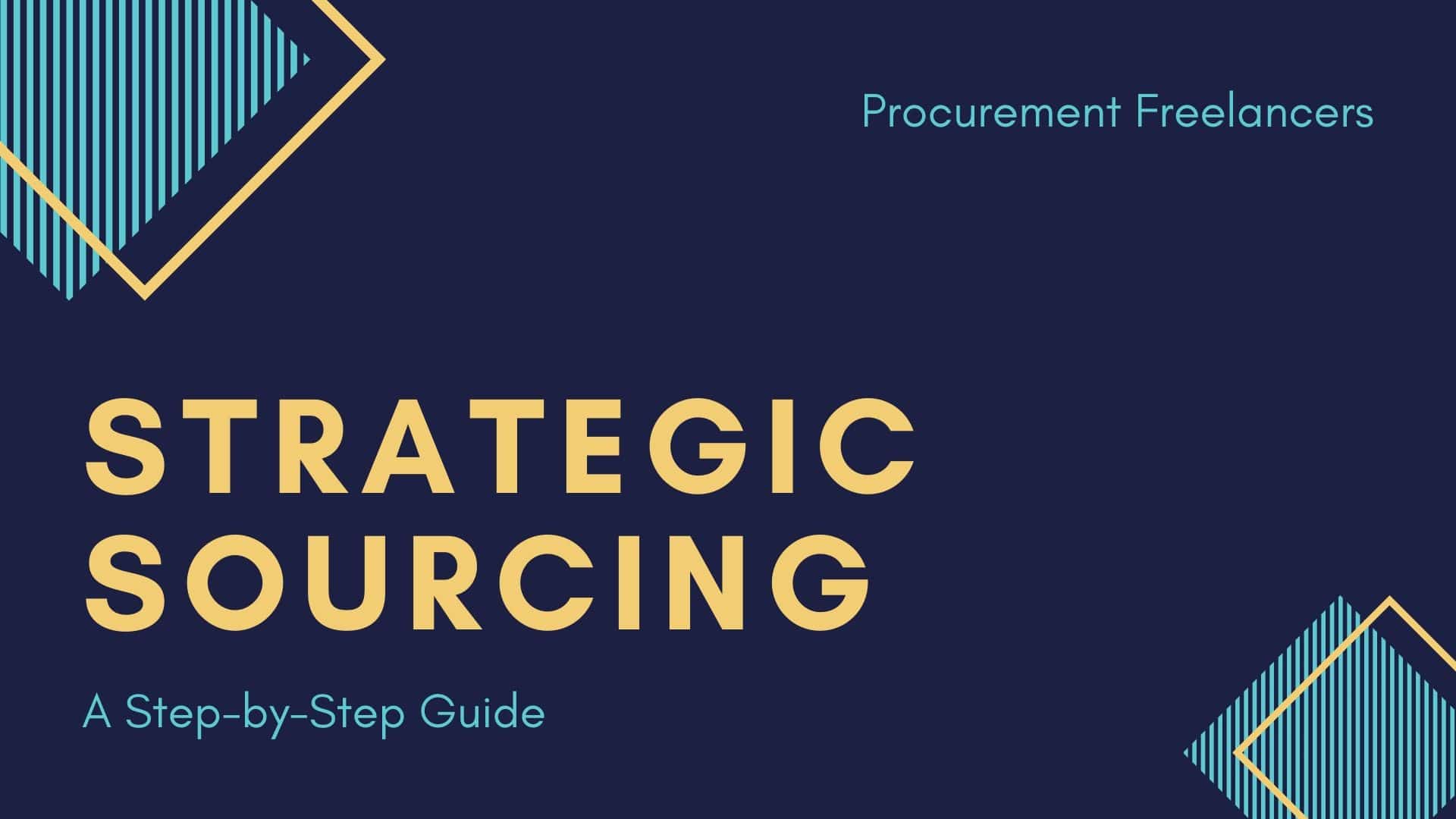 PF-Guide to Strategic Sourcing A Step-by-Step Guide to Strategic Sourcing