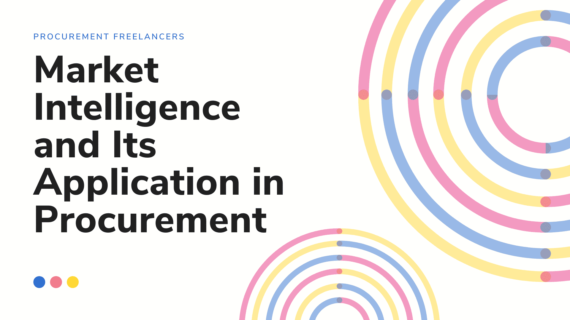 Market Intelligence and Its Application in Procurement Market Intelligence and Its Application in Procurement