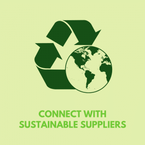connect with sustainable suppliers