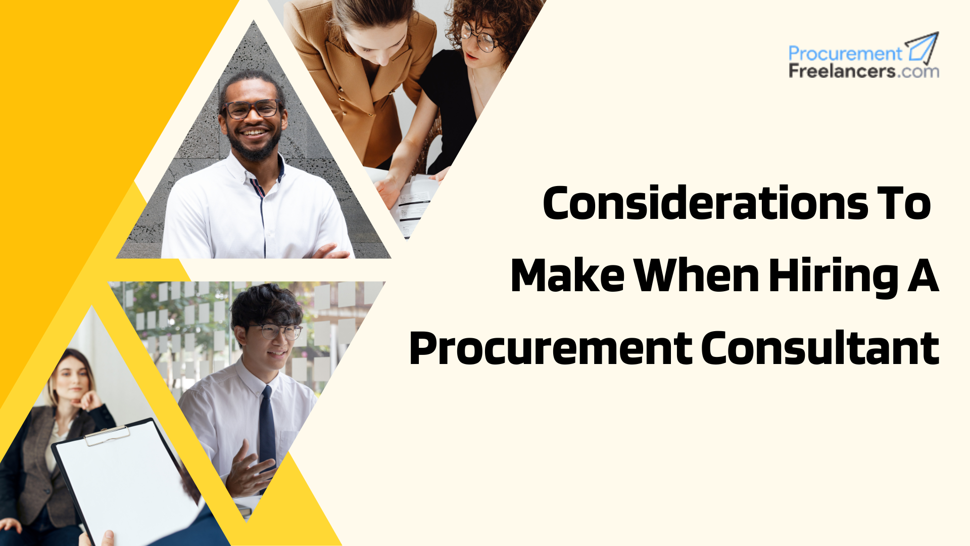 Considerations To Make When Hiring A Procurement Consultant Considerations To Make When Hiring A Procurement Consultant