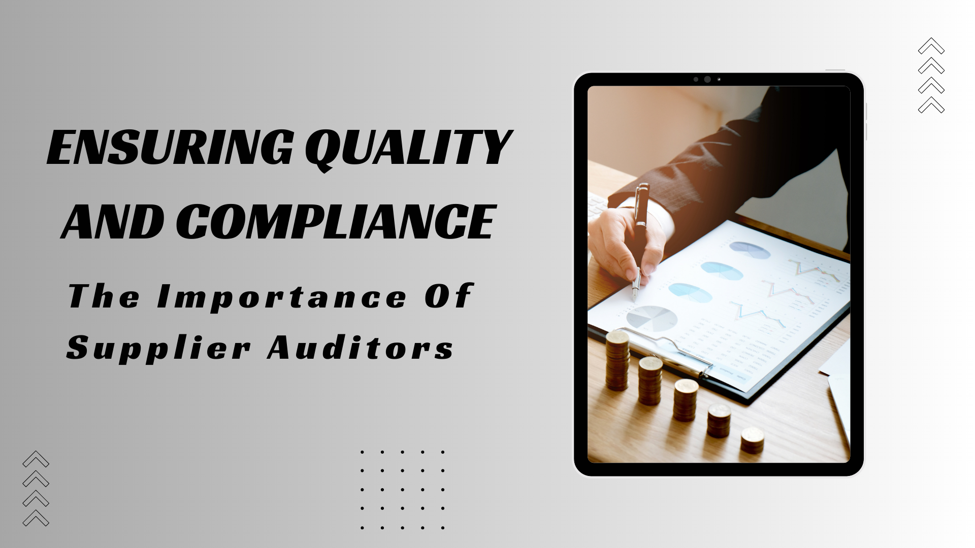 The Importance Of Supplier Auditors In Ensuring Quality And Compliance The Importance Of Supplier Auditors In Ensuring Quality And Compliance