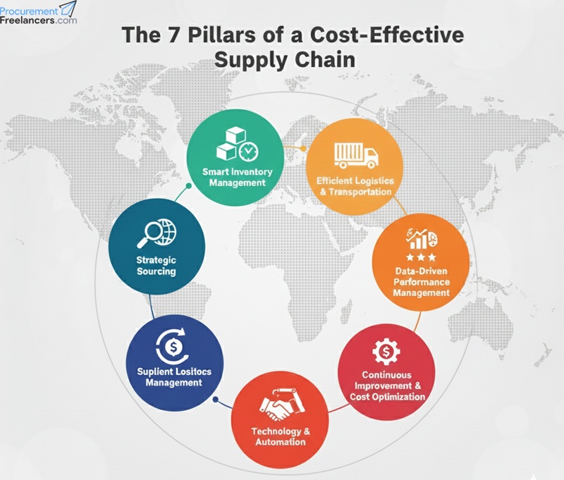 Infographic: The 7 Pillars of a Cost-Effective Supply Chain