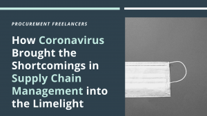 How Coronavirus Brought the Shortcomings in Supply Chain Management into the Limelight